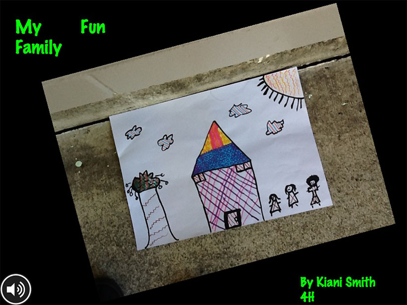 My fun family. By Kiani Smith 4H.